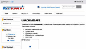 What Usadrivesafe.com website looked like in 2018 (5 years ago)