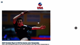 What Usatt.org website looked like in 2018 (7 years ago)