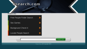 What Usearch.com website looked like in 2018 (5 years ago)