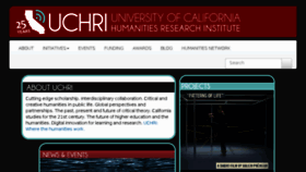 What Uchri.org website looked like in 2018 (5 years ago)