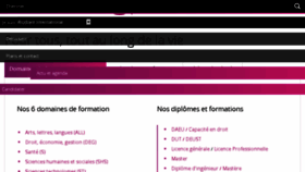 What Univ-lille3.fr website looked like in 2018 (5 years ago)