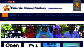 What Uts.ac.id website looked like in 2018 (5 years ago)