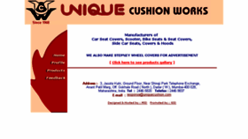 What Uniquecushion.com website looked like in 2018 (5 years ago)