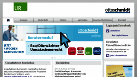 What Umsatzsteuerrundschau.de website looked like in 2018 (5 years ago)