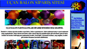 What Ucanbalonsiparisi.com website looked like in 2018 (5 years ago)