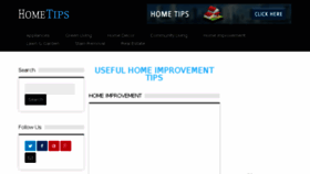 What Usehometips.com website looked like in 2018 (5 years ago)