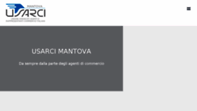 What Usarcimantova.it website looked like in 2018 (5 years ago)