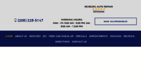What Uwrenchrexburg.com website looked like in 2018 (5 years ago)