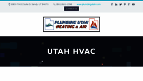 What Utahhvacexperts.com website looked like in 2018 (5 years ago)