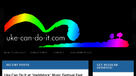 What Uke-can-do-it.com website looked like in 2018 (5 years ago)