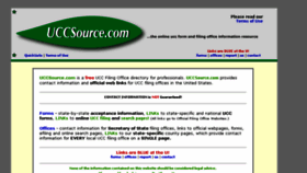 What Uccsource.com website looked like in 2018 (5 years ago)
