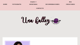 What Unahalley.com website looked like in 2018 (5 years ago)