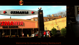 What Usmaniarestaurant.com website looked like in 2018 (5 years ago)