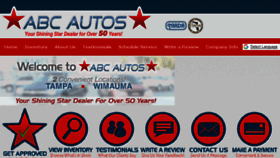 What Usedcarstampaflorida.com website looked like in 2018 (5 years ago)