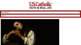 What Uscatholic.com website looked like in 2018 (5 years ago)
