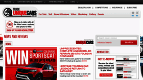What Uniquecarsmag.com.au website looked like in 2018 (5 years ago)