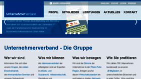 What Unternehmerverband.org website looked like in 2018 (5 years ago)