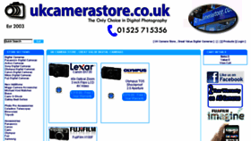What Ukcamerastore.co.uk website looked like in 2018 (5 years ago)