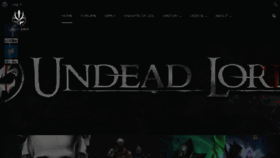 What Undeadlords.net website looked like in 2018 (5 years ago)