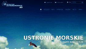 What Ustroniemorskie.pl website looked like in 2018 (5 years ago)