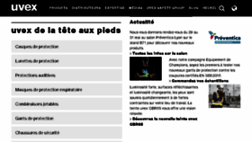 What Uvex-heckel.fr website looked like in 2018 (5 years ago)