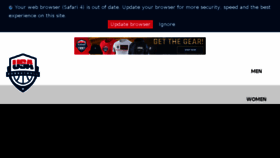 What Usabasketball.com website looked like in 2018 (5 years ago)