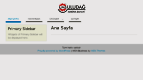 What Uludagmakinasanayi.com website looked like in 2018 (5 years ago)
