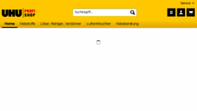 What Uhu-profishop.de website looked like in 2018 (5 years ago)