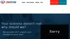 What Urgentcare2go.com website looked like in 2018 (5 years ago)