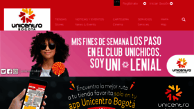 What Unicentrobogota.com website looked like in 2018 (5 years ago)