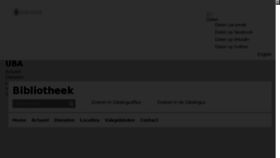 What Uba.uva.nl website looked like in 2018 (5 years ago)