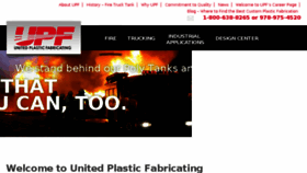 What Unitedplastic.com website looked like in 2018 (5 years ago)
