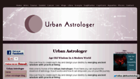 What Urban-astrologer.com website looked like in 2018 (5 years ago)