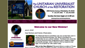 What Uurestoration.us website looked like in 2018 (5 years ago)