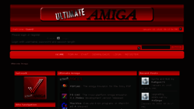 What Ultimateamiga.co.uk website looked like in 2018 (5 years ago)