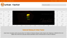 What Urbanfactor.co.id website looked like in 2018 (5 years ago)