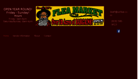 What Unclebillsfleamarket.com website looked like in 2018 (7 years ago)