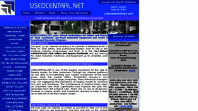 What Usedcentral.net website looked like in 2018 (5 years ago)