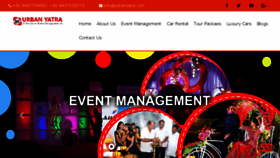 What Urbanyatra.com website looked like in 2018 (7 years ago)