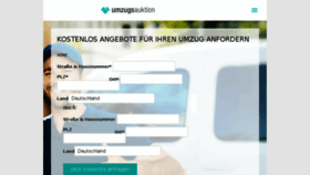 What Umzugsauktion.at website looked like in 2018 (5 years ago)
