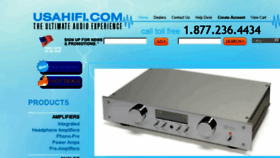 What Usahifi.com website looked like in 2018 (5 years ago)