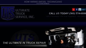 What Ultimatetrucksvc.com website looked like in 2018 (5 years ago)