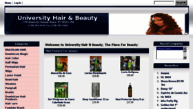 What Univbeauty.com website looked like in 2018 (5 years ago)