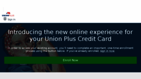 What Unionpluscard.com website looked like in 2018 (5 years ago)