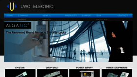What Uwcelectric.com website looked like in 2018 (5 years ago)
