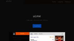 What Ulme.com.br website looked like in 2018 (5 years ago)