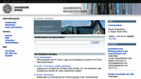 What Urz.uni-leipzig.de website looked like in 2018 (5 years ago)