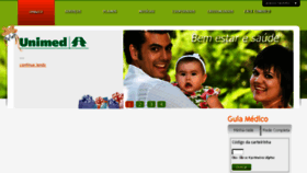 What Unimedservicos.com.br website looked like in 2018 (5 years ago)