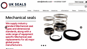 What Ukseals.com website looked like in 2018 (5 years ago)