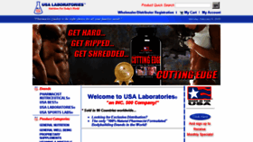 What Usalabs.com website looked like in 2018 (5 years ago)